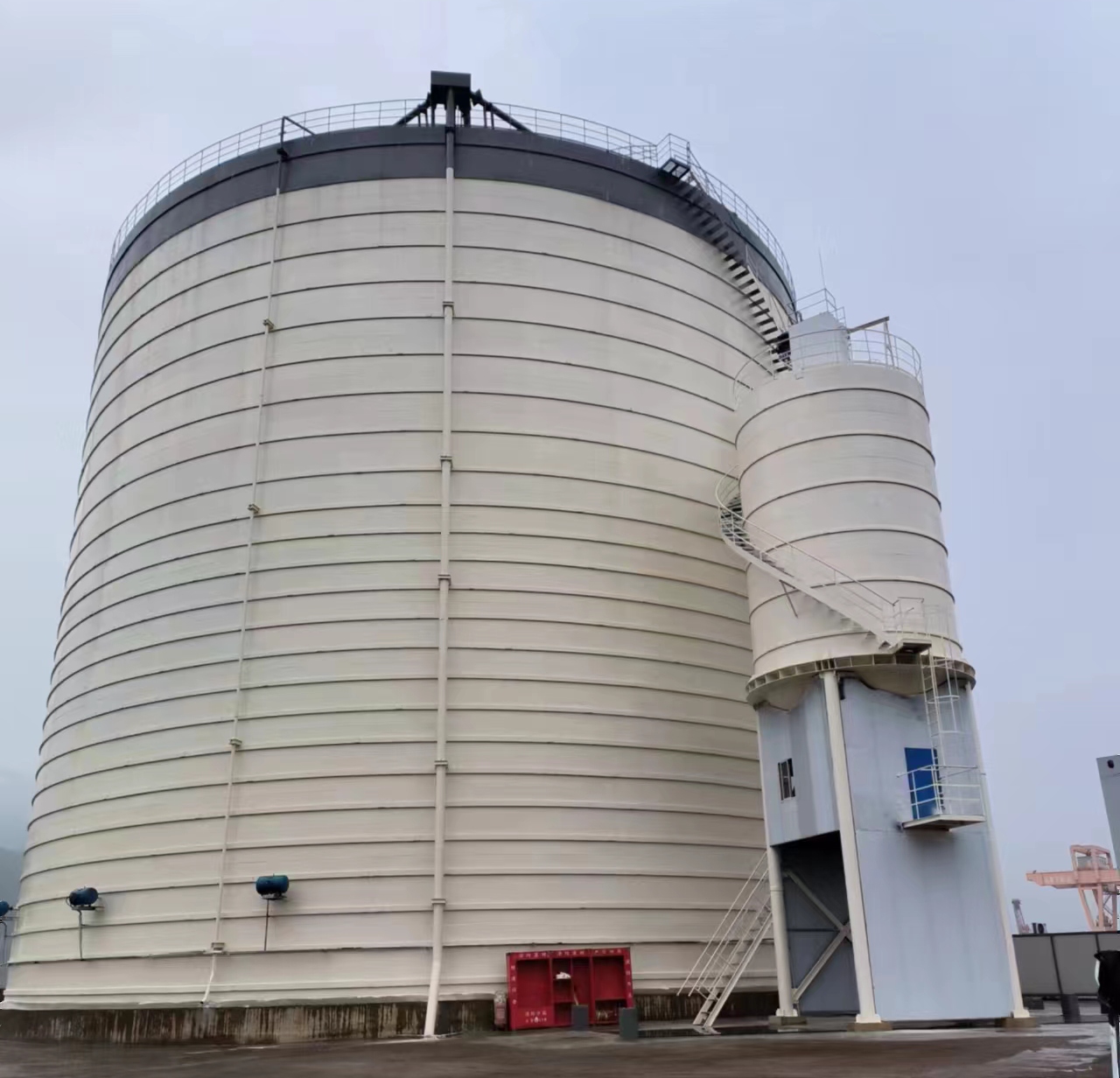 隆化10万吨水泥钢板库