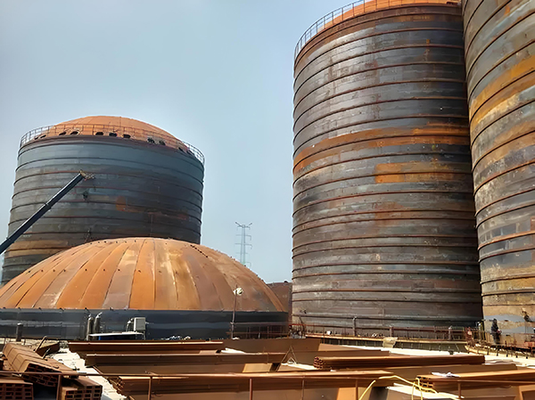 隆化焦粉钢板仓